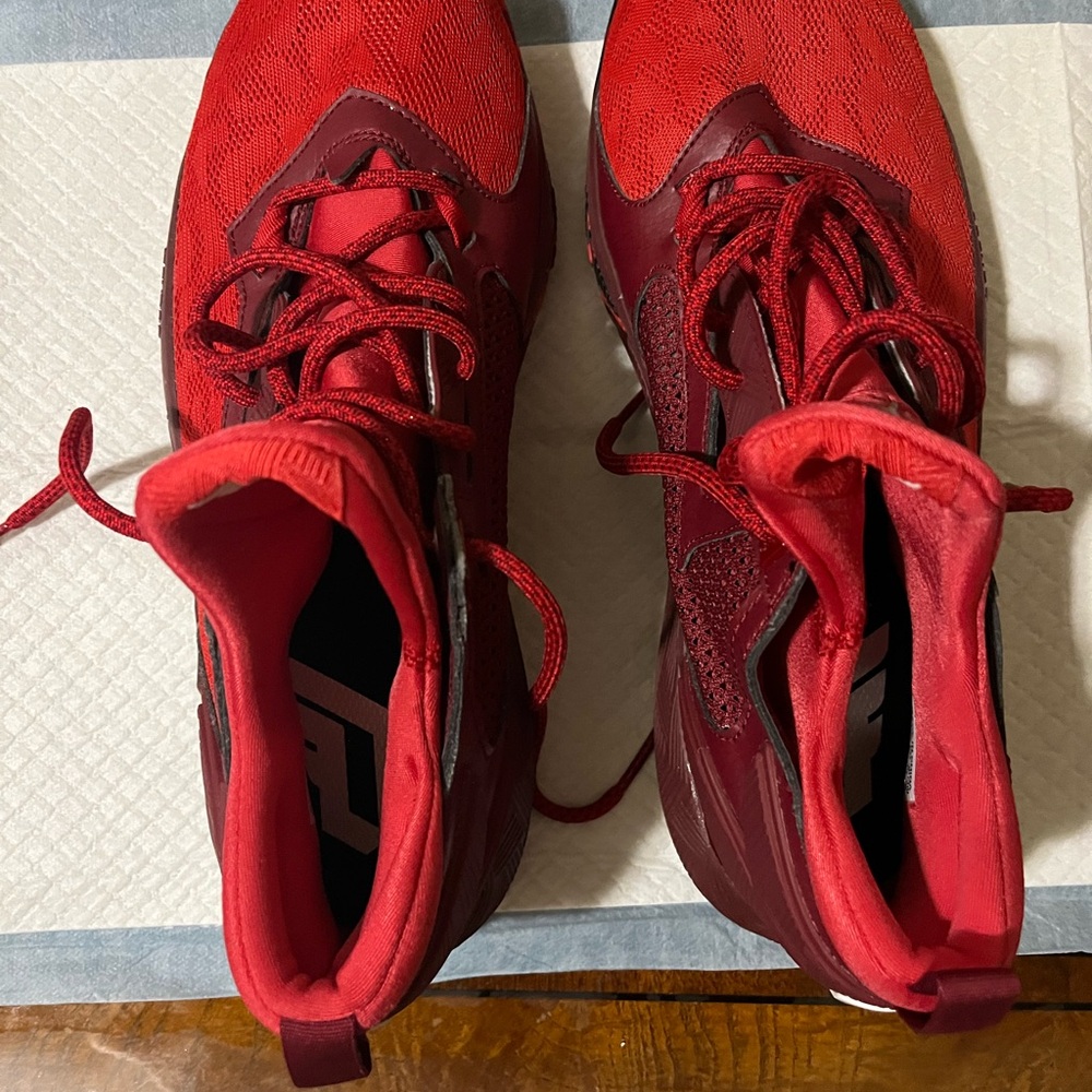 Adidas Red Athletic Sneakers